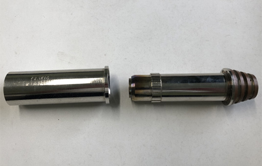 厚物切断火口